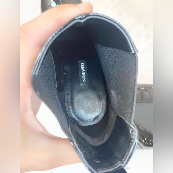 Nine West Joliee Stiletto Patent Leather Ankle Boot - Picture 13 of 16